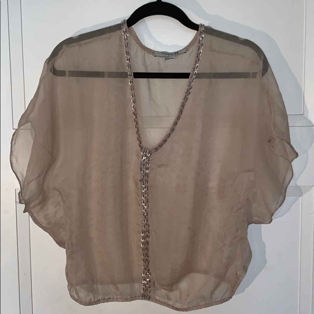 sheer top